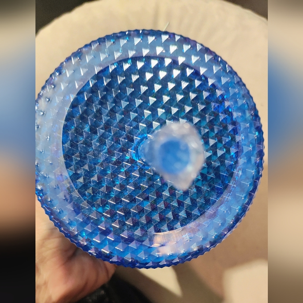 Disney Stitch Iridescent Blue Tumbler with Straw - Picture 6 of 9